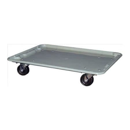 Mfg Tray Molded Fiberglass Toteline Dolly 780638 for 25-1/4" x 18"x 10" Tote, Gray 7806385172